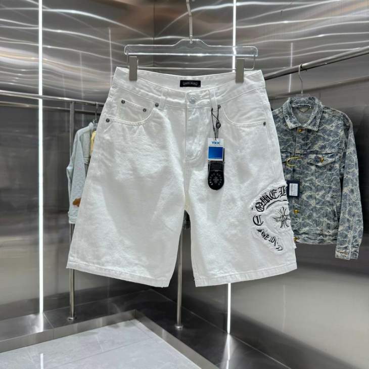 Picture of Chrome Hearts Jeans Short _SKUChromeHeartsM-2XLhgntx268811